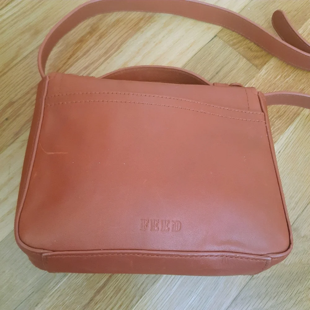 Blair Eadie For Feed Collection Crossbody Bag  OS Color Brick Blair Eadie - Picture 4 of 5